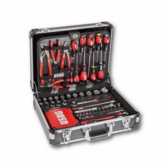 Conjunto de Ferramentas Usag 002 JM | Metálico, Vermelho - 1