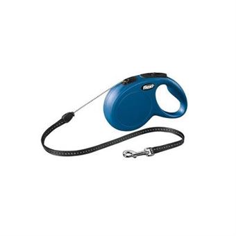 Trela Flexi New Classic Cordão | S | 5 m - Azul - 1