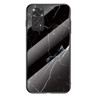 Capa magunivers e TPU padrão de mármore, à prova de choque mármore preto para Xiaomi Redmi Note 11 4G (Qualcomm)/Note 11S 4G - 1