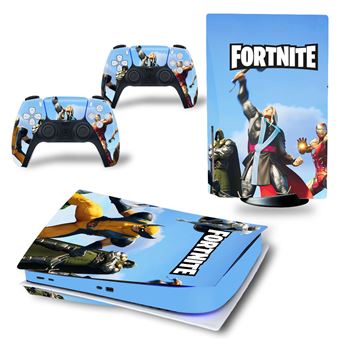 Autocolantes de Proteção HSMY para Consola Sony PS5 Edition Standard - Fortnite -TN-PS5Disk-4796 - 1
