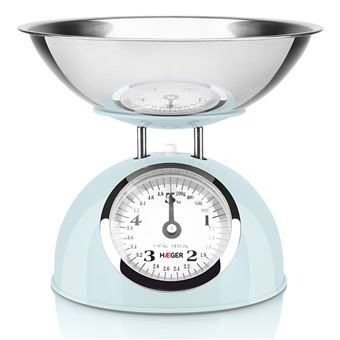 Balança de Cozinha Mecânica Haeger KS-BME.010A | Azul, Aço inoxidável - 1