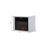 Lareira Elétrica Portátil HomCom Termóstato Ajustável 600W/1200W_2