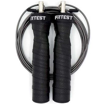 Speed Rope Erg Fittest Equipment - Preta - 1