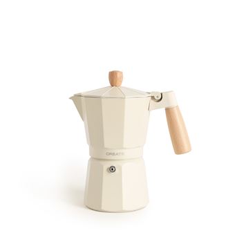 Cafeteira Italiana CREATE THERA MOKA RETRO | 9 Taças / 450ml | Offwhite - 1