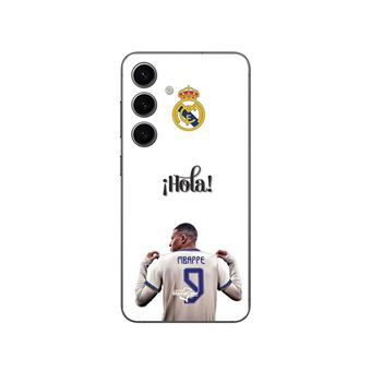 Capa Maniacase para Samsung Galaxy S24 FE | Kylian Mbappe Real Madrid 9 Hola - 1