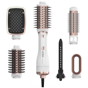 Kit Modelador de Cabelo Solac Expert Ion Flow | 1200 W | Dourado, Branco - 1
