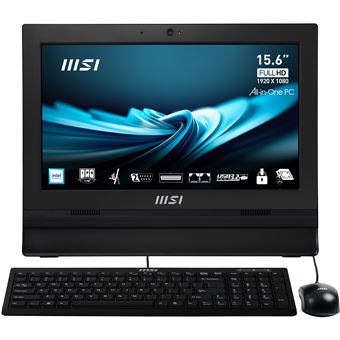 PC All-in-One MSI Pro PRO AP162T ADL-007XES | 15.6'' | Intel® N N100 | Intel® UHD Graphics | 4 GB | SSD 256GB - 1