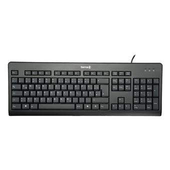 Teclado com Fios + Rato TERRA 1500 | Idioma: Alemão | Preto - 1