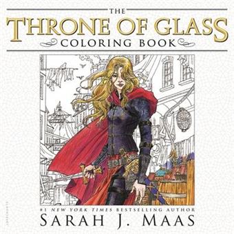 The Throne Of Glass Coloring Book - 1