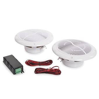 Amplificador de Áudio Velleman 2 Colunas de Teto de 6,5 polegadas
