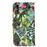 Capa PU Magunivers suporte para impressão de padrões flores e folhas para Samsung Galaxy A50_2