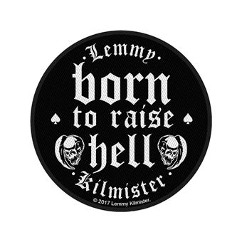 Emblema Rock Off Lemmy | Born To Raise Hell| Patch - 1