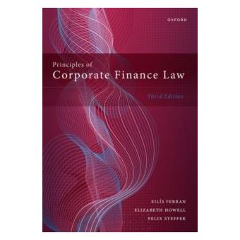 Principles Of Corporate Finance Law - 1