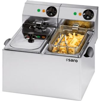 Fritadeira Saro PROFRI 44 | 8 L | 400 W | Aço inoxidável - 1