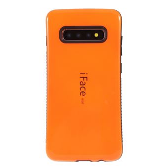 Capa TPU Magunivers híbrido laranja para Samsung Galaxy S10