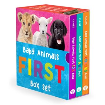 Baby Animals First Box Set: 123, ABC, Colors - 1
