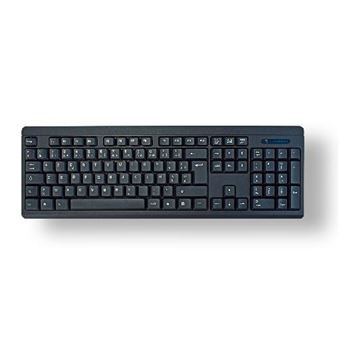 Teclado Wireless MCL ACK-301W/N | Idioma: Francês | Preto - 1