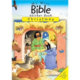 My Mini Bible Sticker Book Christmas Paperback  Seasonal Activity Book For Children, Affordable Gift Idea, Perfect For Sunday School Prizes And More Mini Sticker Books - 1