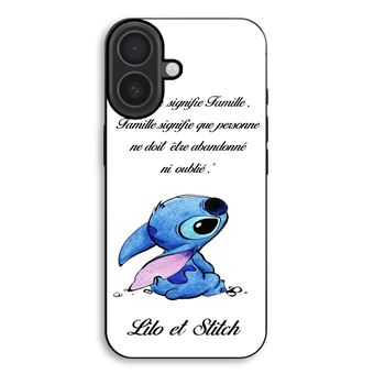 Capa Maniacase para iPhone 17 | Stitch Lilo família branco - 1
