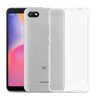 Capa Gel TPU Silicone Multi4you para Xiaomi Redmi 6A - Transparente - 1