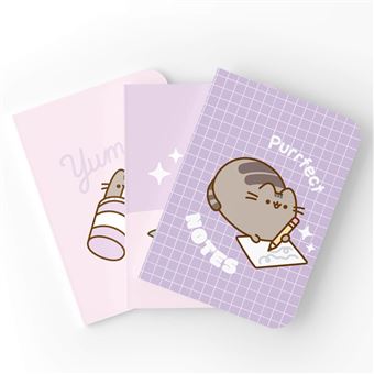 Conjunto de Cadernos A6 Erik Editores Pusheen - 1