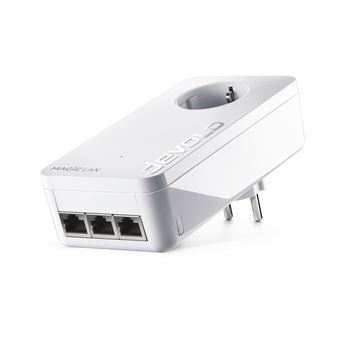 Adaptador de Rede Powerline Devolo Magic 2 LAN triple | Branco - 1