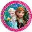 Conjunto 8 Pratos Festa Frozen Disney_0