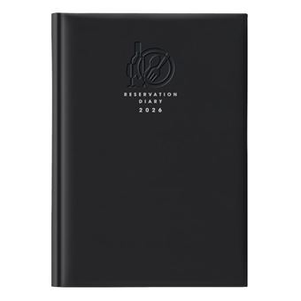 Agenda Restaurante A4 2026 Papiro Matra Preta - 1