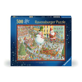 Puzzle Ravensburger Natal Here Comes Christmas! | 500 Peças - 1
