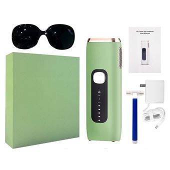 Depiladora de Luz Pulsada EZII AI-09 IPL ICE - Verde - 1