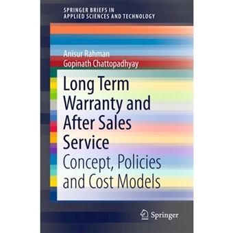 Long-Term Warranty and After-Sales Service - Concept, Policies and Cost Models - Paperback - 2015 - 1