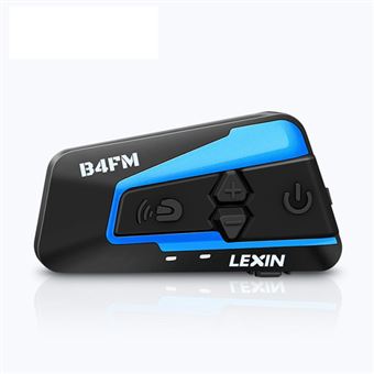 Auriculares Bluetooth LEXIN B4FM 5.0 | Bicicleta | Capacete | IP67 | FM | 800mAh - Azul - 1