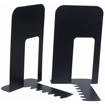 Ampara-livros Q-CONNECT KF00837 | Preto - 1