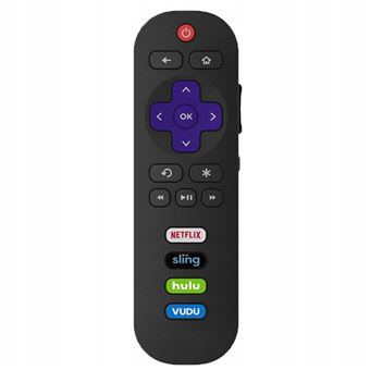 Controlo Remoto Dishiqing para TCL Roku Smart TV LED TV dongle 32S3800 | Preto - 1