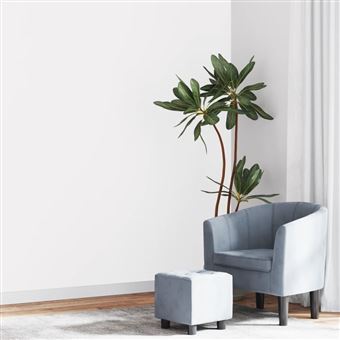 Papel parede 3D vidaXL | 10x0,53 m | tecido não-tecido cinzento sólido - 1