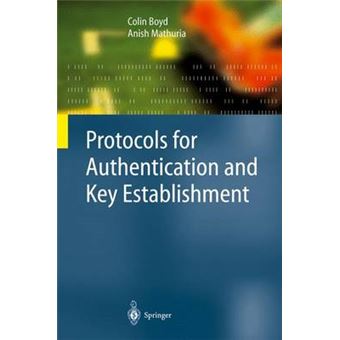 Protocols for Authentication and Key Establishment - 1