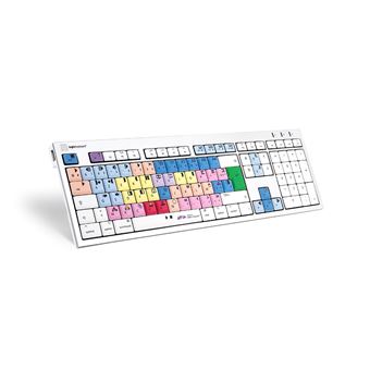 Teclado com Fios Logickeyboard LKB-MCOM4-CWMU-FR - 1
