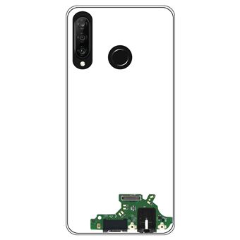 Conetor de Carga Rede Clappio para Huawei P30 Lite USB-C | Entrada Jack micro - Preto - 1