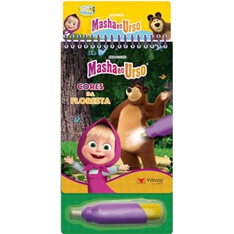 Aquabook - Masha E O Urso - Cores Da Floresta - 1