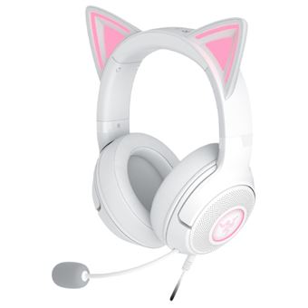 Auscultadores Gaming Razer Kraken Kitty V2 | Branco - 1