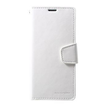 Capa Magunivers PU diário de sonata branco para Samsung Galaxy S10