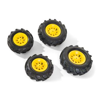 Pneus de automóvel rolly toys rollyTrac Air Tyres | Amarelo - 1