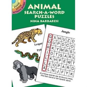Animal Search-A-Word Puzzle - 1