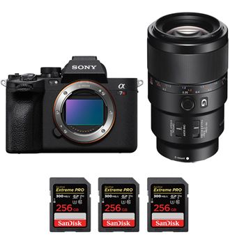 Sony A7R V + FE 90mm f/2.8 Macro G OSS + 3 SanDisk 256GB Extreme PRO UHS-II SDXC 300 MB/s + PDF MCZ DIRECT - 1