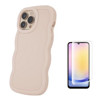 Capa SweetCandy + Película ClearGel CapaSmart para Samsung Galaxy A15 | Beje - 1