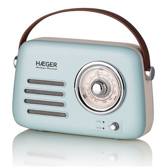 Rádio Haeger RB-BLU.002A | Turquesa - 1