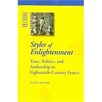 Styles Of Enlightenment, Parallax: Re-Visions Of Culture And Society - 1