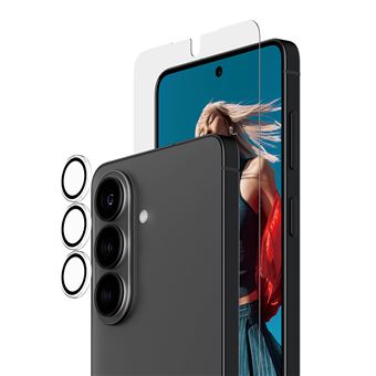 Protetor de Ecrã para Telemóvel PanzerGlass PanzerGlass® Hoops® 2-in-1 Bundle Samsung Galaxy S26 | Ultra-Wide Fit | Transparente - 1