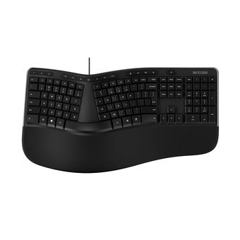 Teclado com Fios Incase Designed by Microsoft Ergonomic Keyboard | Preto - 1