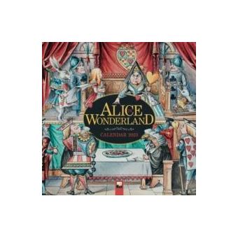 Science Museum Alice In Wonderland Wall Calendar 2025 Art Calendar By Flame Tree Publishing - 1
